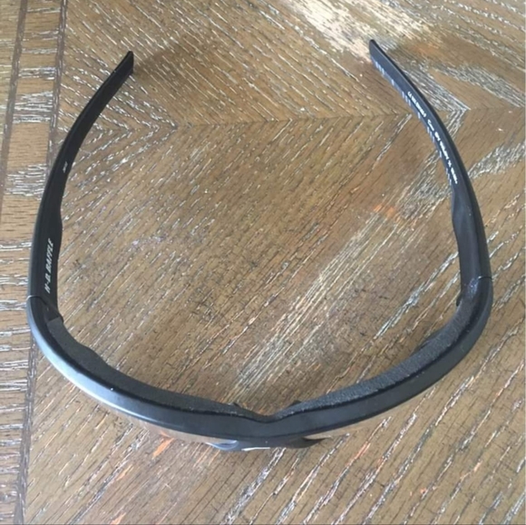 COPY - Harley davidson men's baffle sunglasses, clear lenses & Matte black fram… - Picture 2 of 5